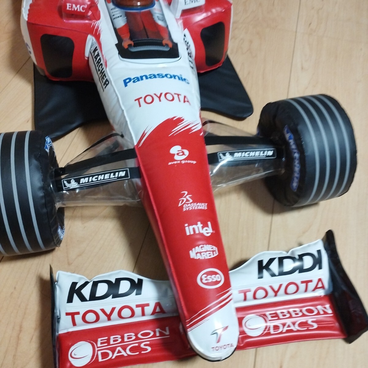 F1 トヨタ 販促用バルーン 非売品 TOYOTA 激レア 貴重 広告 F1 トヨタ 販促用バルーン 非売品 TOYOTA 激レア 貴重 広告