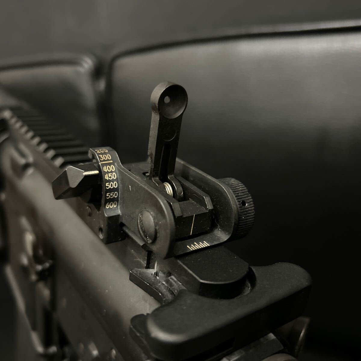 実物 官給 MATECH BUIS リアサイト 刻印有り 米軍 東京マルイ GHK VFC M4 AR