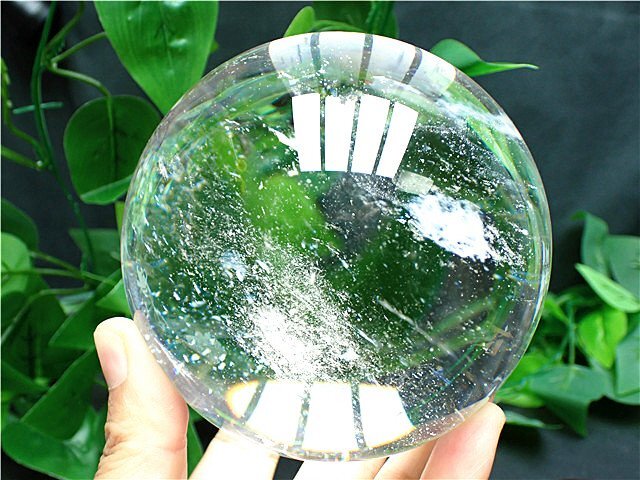約:102mm 1425g超綺麗水晶丸玉180B1-58B119D(原石)|売買された 約:102mm 1425g超綺麗水晶丸玉180B1-58B119D(原石)|売買された