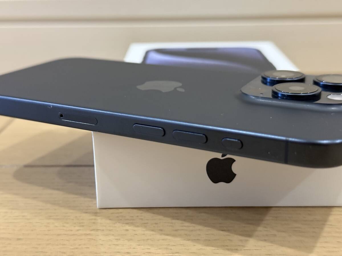 iPhone 15 Pro ブルーチタニウム 128GB Appleストア購入のSIM iPhone 15 Pro ブルーチタニウム 128GB Appleストア購入のSIM