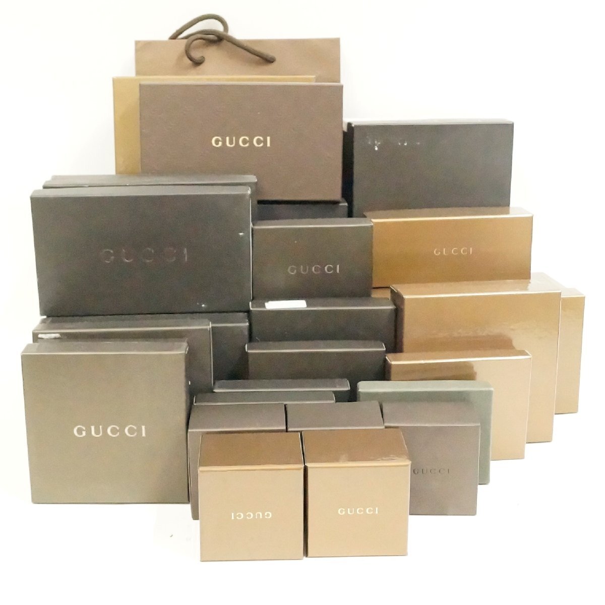 GUCCI グッチ 空箱 ショップ袋 ギフトBOX GUCCI グッチ 空箱 ギフトボックス 紙袋 ショップ袋 保存袋 付属