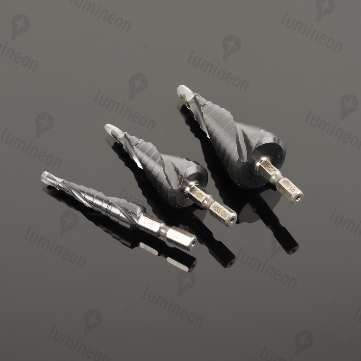 ステップ ドリル スパイラル ステンレス用 チタン 4-12mm 4-22mm ステップ ドリル スパイラル ステンレス用 チタン 4-12mm 4-22mm