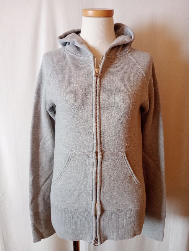 TraditionalWeatherwear　トラディショナル ウェザーウェア　パーカー　パイル　Sサイズ　グレー　レディース　裏毛