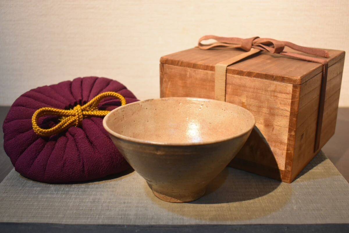 【GE】Z1146【コレクター所蔵品】時代 唐津茶碗/日本美術 唐津焼 茶道具 骨董品 時代品 美術品 古美術品