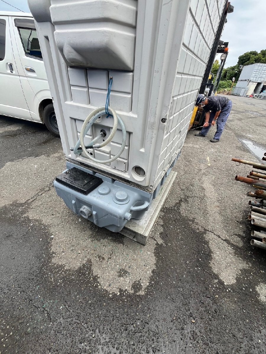 中古 仮設トイレ 簡易水洗トイレ 水道工事不要 和式 ○神奈川県 中古 仮設トイレ 簡易水洗トイレ 水道工事不要 和式 ○神奈川県