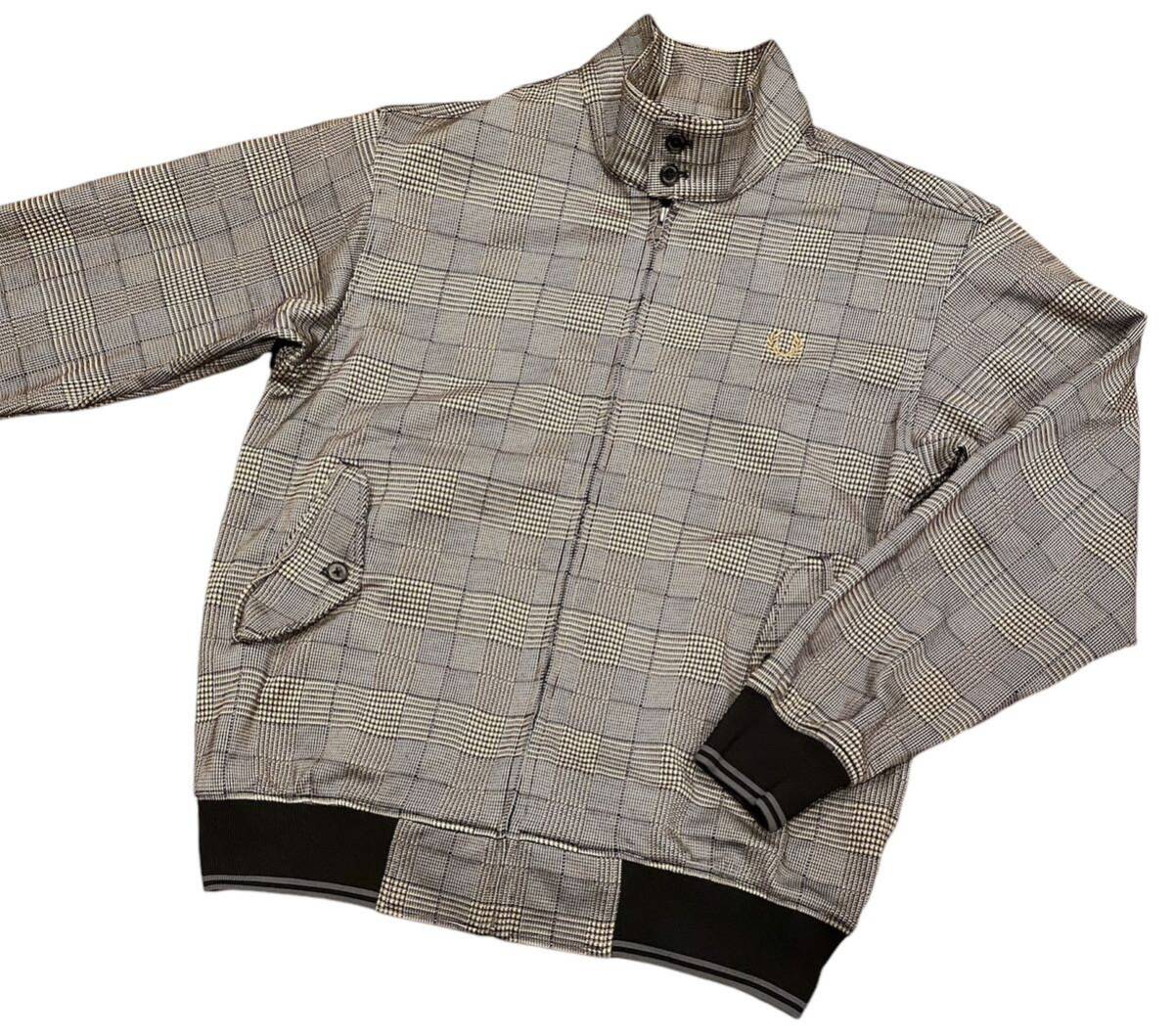入手困難】FRED PERRY M ブルゾン スウィングトップ チェック柄 入手困難】FRED PERRY M ブルゾン スウィングトップ チェック柄