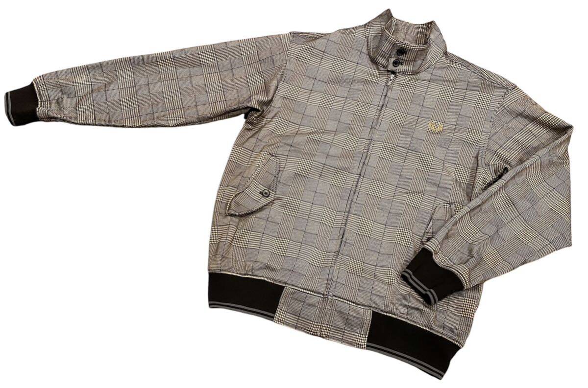 入手困難】FRED PERRY M ブルゾン スウィングトップ チェック柄 入手困難】FRED PERRY M ブルゾン スウィングトップ チェック柄