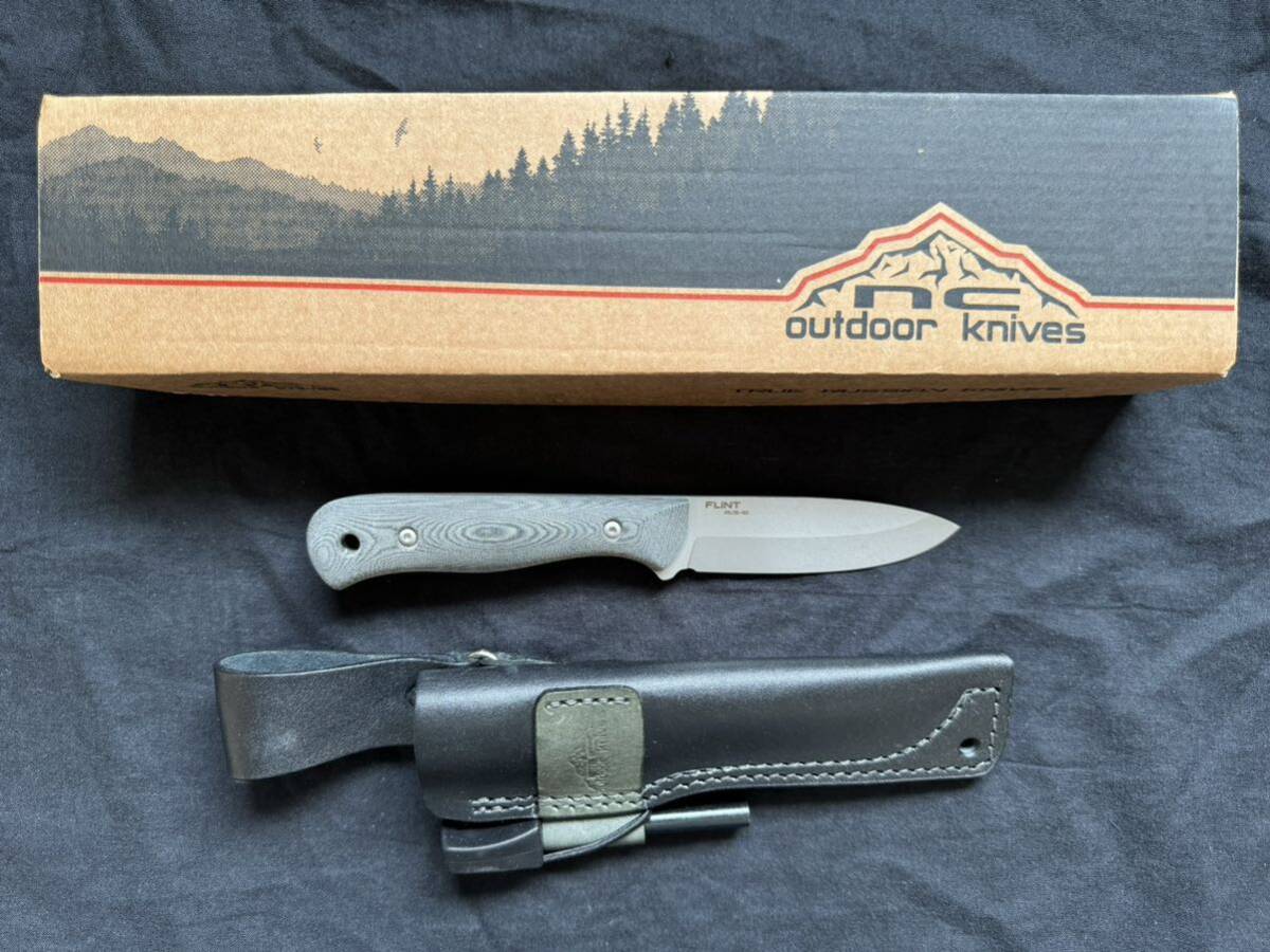 人気提案 ハンティングナイフ、狩猟刀 N.C.Custom knife FLINT ハンティングナイフ、狩猟刀