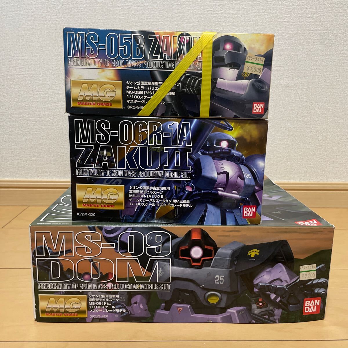 送料込 未組立 バンダイ BANDAI 1/100 MG マスターグレードザク 送料込 未組立 バンダイ BANDAI 1/100 MG マスターグレードザク
