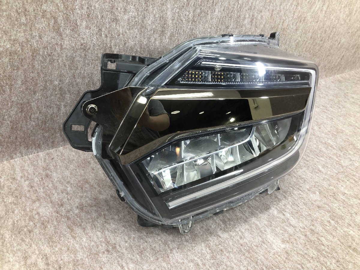 磨き済み N-BOX カスタム JF3/JF4 純正 左 ヘッドライト LED