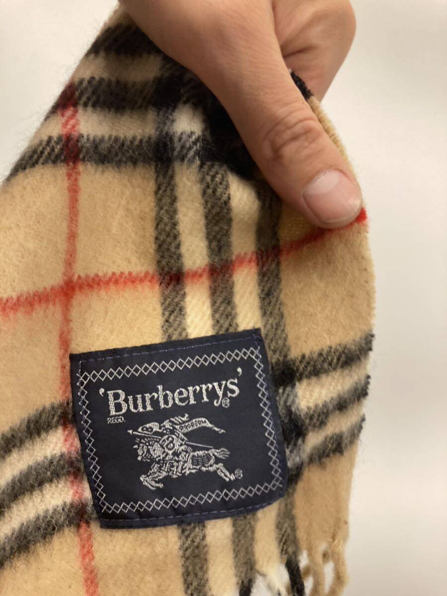 美品✨BURBERRY ひざ掛け ノバチェック 箱付き ウール100% BURBERRY 西川産業ノバチェック 肩掛け 膝掛け ウール100%65120