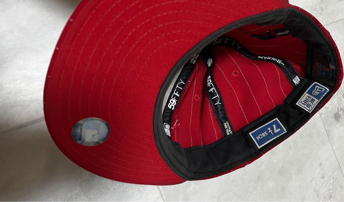 NEW ERA / 59FIFTY Pinstripe ピンストライプ 7 1/4 58CM NEW ERA / 59FIFTY Pinstripe ピンストライプ 7 1/4 58CM