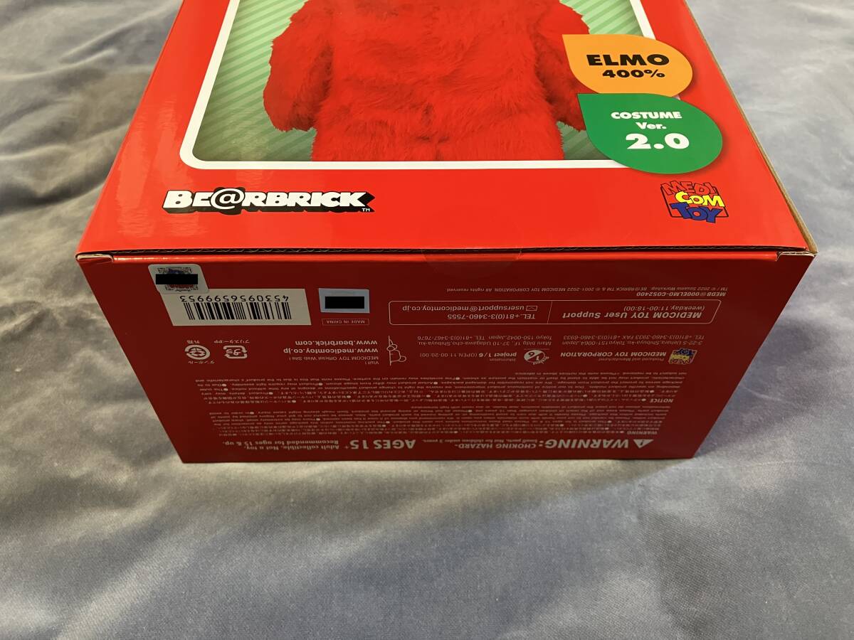 5100円 BE@RBRICK「ELMO Costume Ver.2.0 400%」エルモ セサミ 5100円 BE@RBRICK「ELMO Costume Ver.2.0 400%」エルモ セサミ