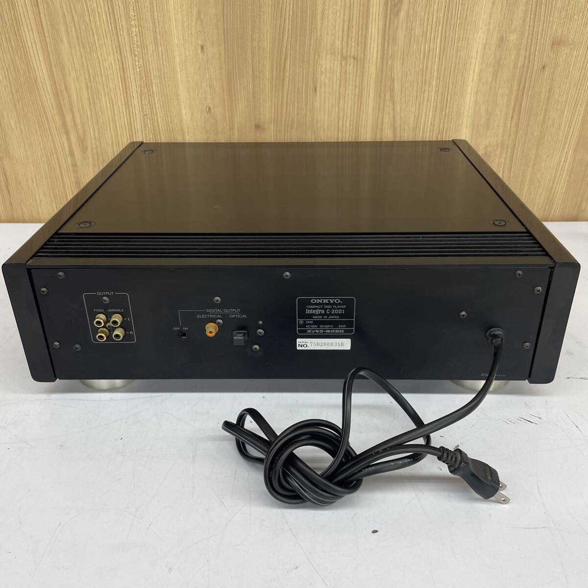 Yahoo!オークション - 【D-3】 ONKYO Integra C-2001 CD Yahoo!オークション - 【D-3】 ONKYO Integra C-2001 CD
