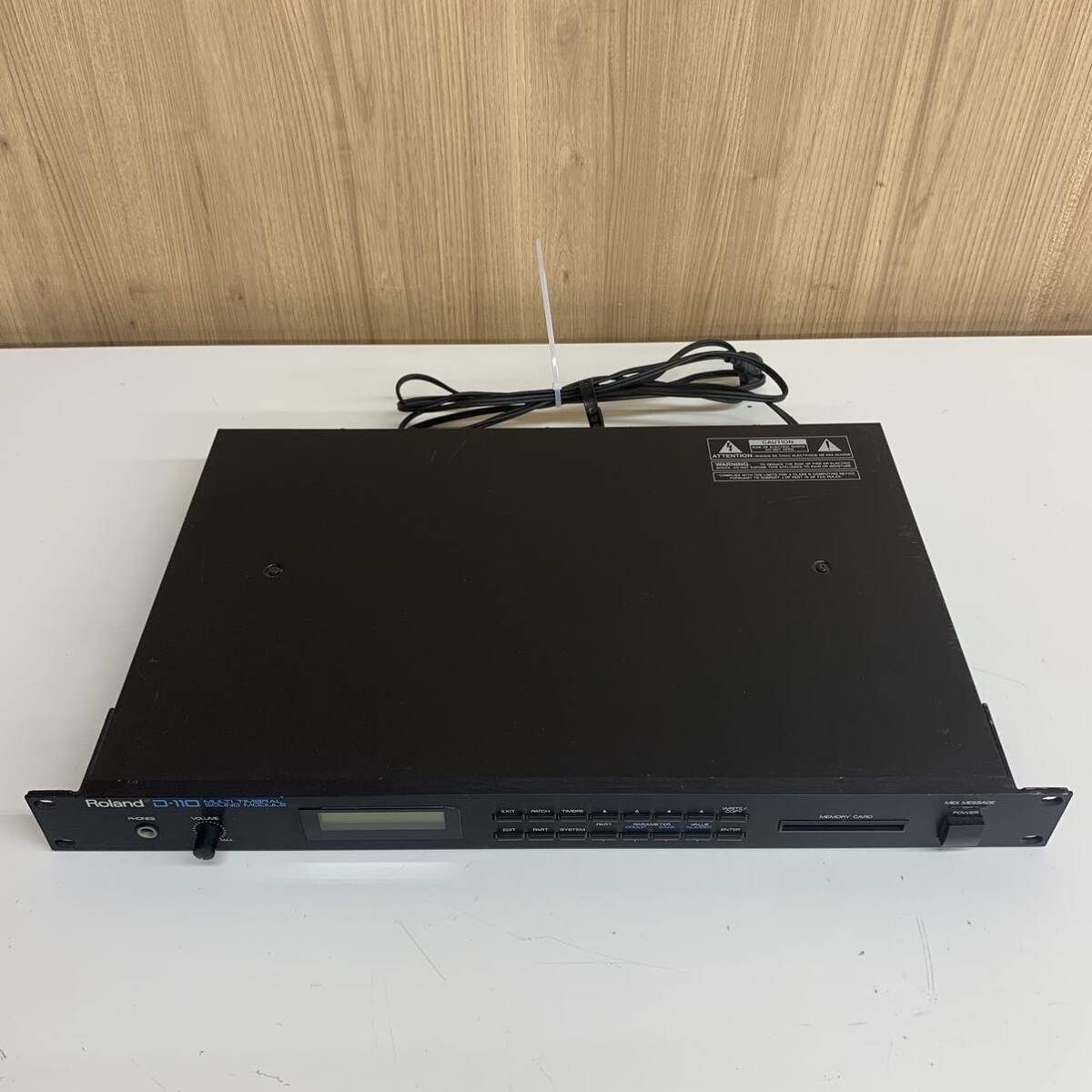 C2】 Roland D-110 MIDI音源 ローランド デジタルシンセサイザー