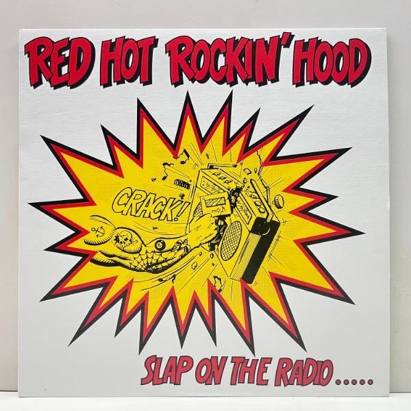 良好!! 10インチ RED HOT ROCKIN' HOOD Slap On The Radio..... ('97 Phalanx) JAPANESE PSYCHOBILLY 名作 国内 インディーズ 45RPM.