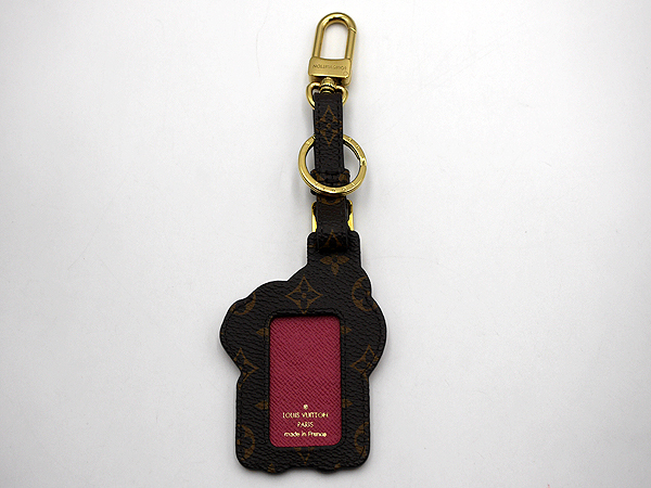  Louis Vuitton LOUIS VUITTONporutokre tag key ring leather × metal material M69859