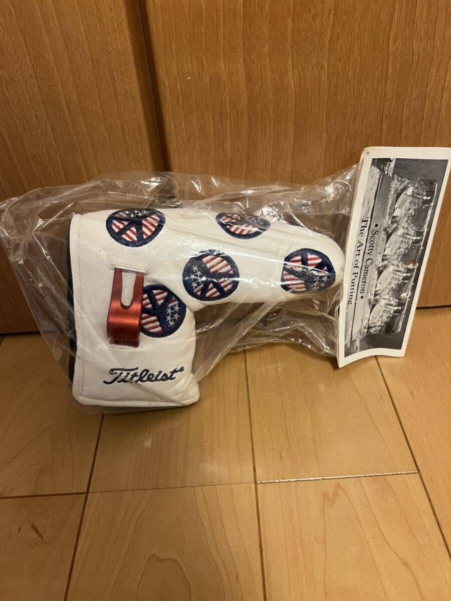 新品　スコッティキャメロヘッドカバー　パターカバー