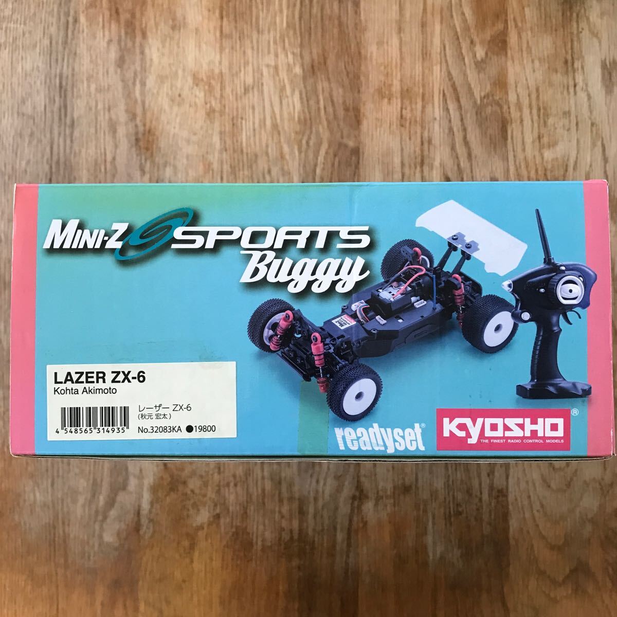 KYOSHO RC MINI-Z SPORTS Buggy LAZER ZX-6 Kohta Akimoto KT-19 KYOSHO RC MINI-Z SPORTS Buggy LAZER ZX-6 Kohta Akimoto KT-19