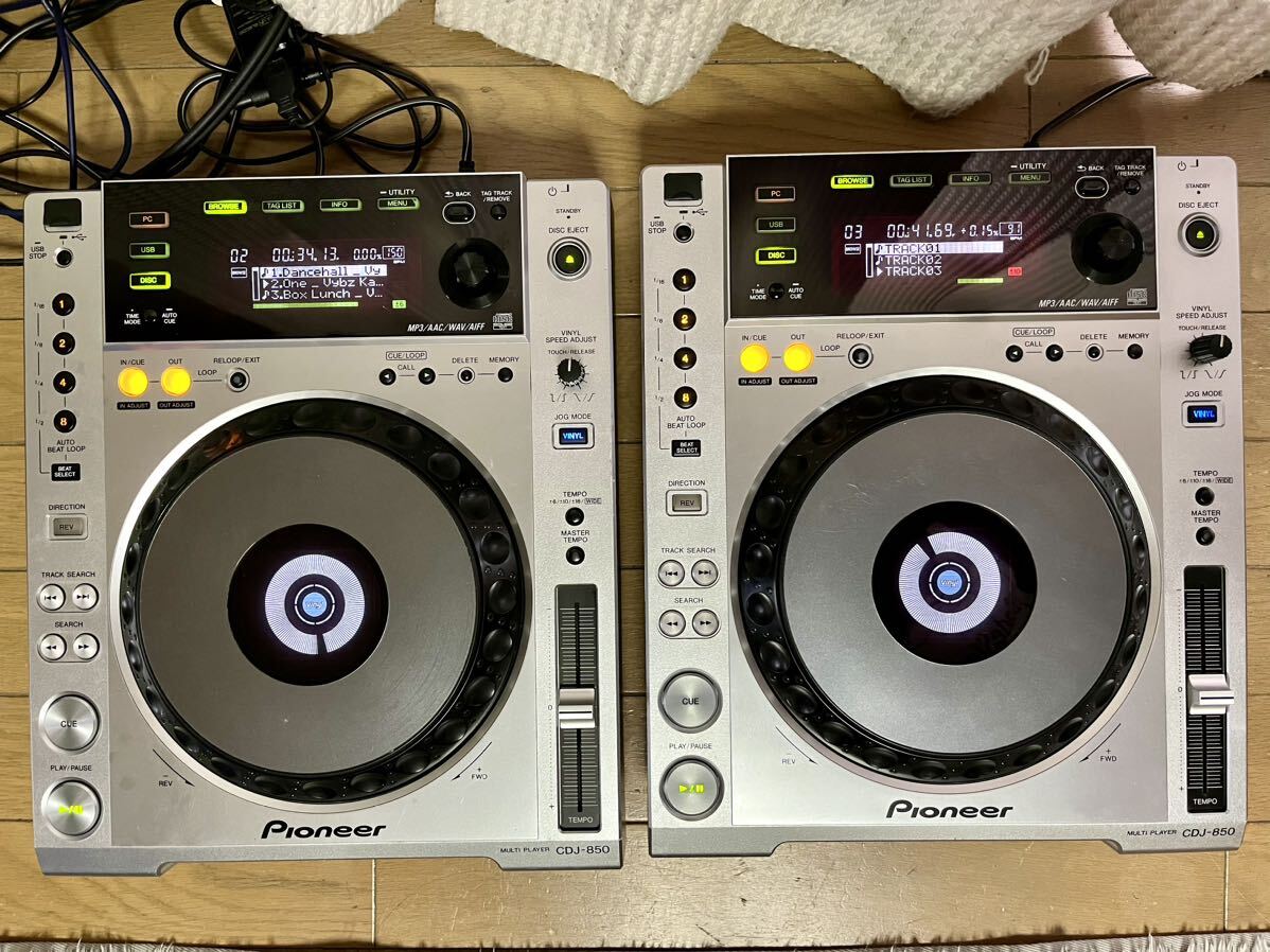 Pioneer CDJ850 メンテナンス済み Yahoo!オークション - Pioneer CDJ-850 メンテナンス済み