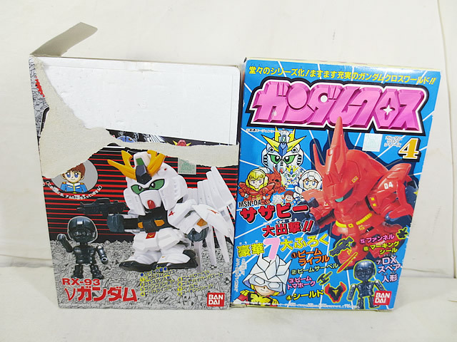 美品 バンダイ SDガンダム ガンダムクロス サザビー νガンダム 美品 バンダイ SDガンダム ガンダムクロス サザビー νガンダム