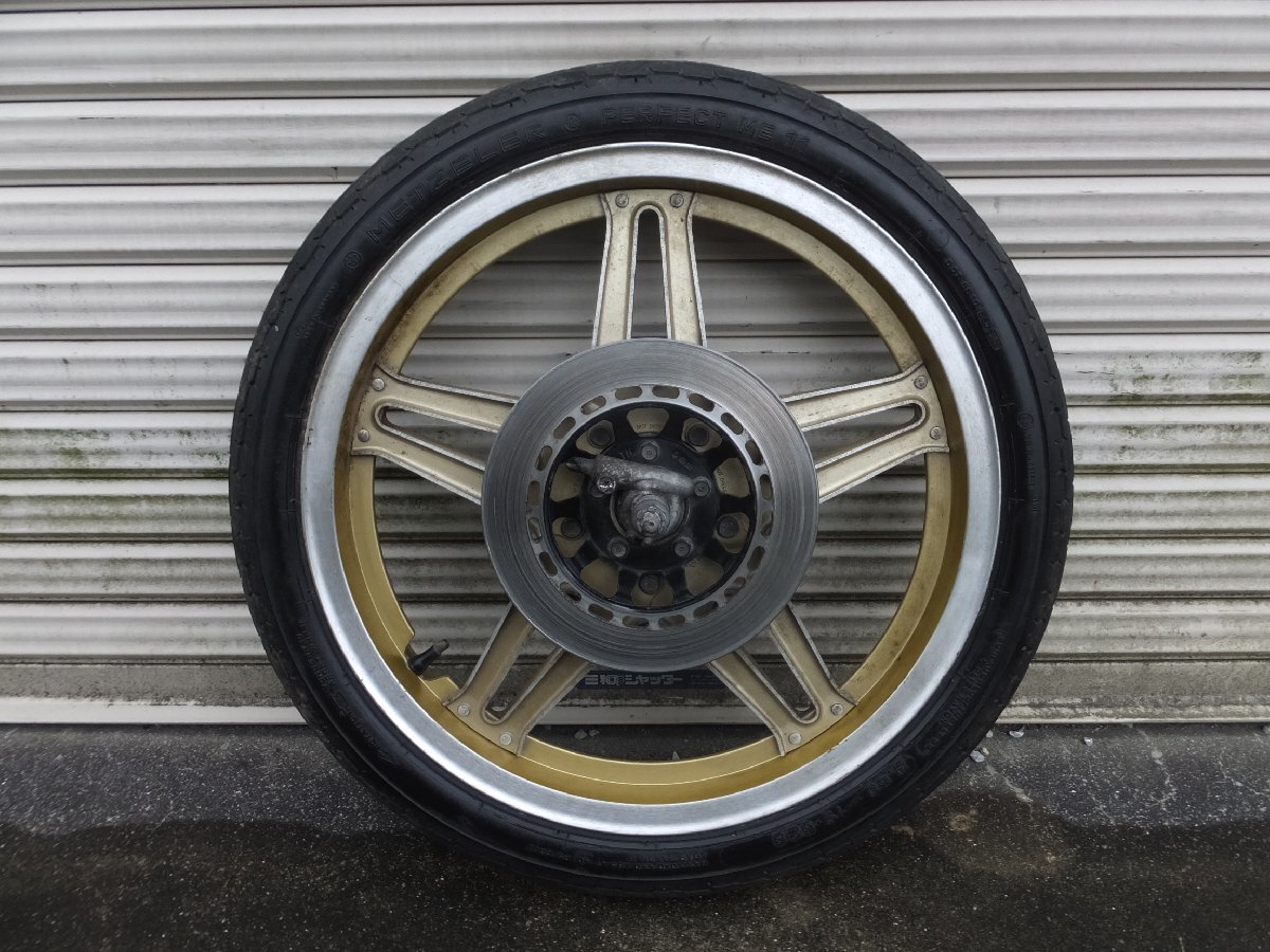 7日まで出品します! CB400N CB250N 裏コムホイール CB400N CB250N スーパーホーク 裏コム ダブルディスク ホイール