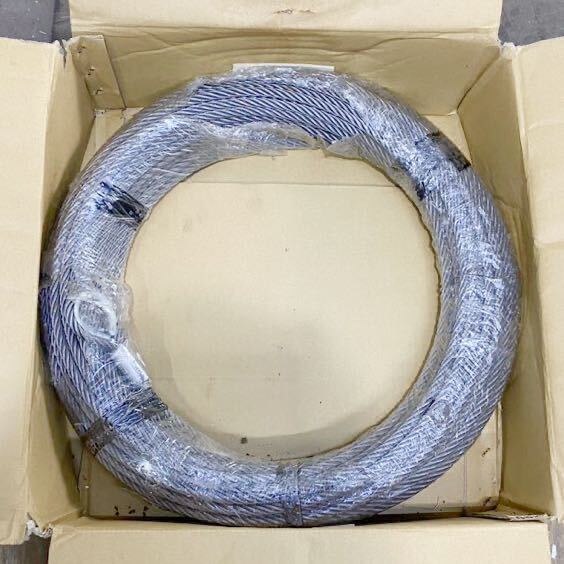 5100円 refle○ MSR 未使用保管品 ワイヤーロープ 10×60m? 重さ 5100円 refle○ MSR 未使用保管品 ワイヤーロープ 10×60m? 重さ