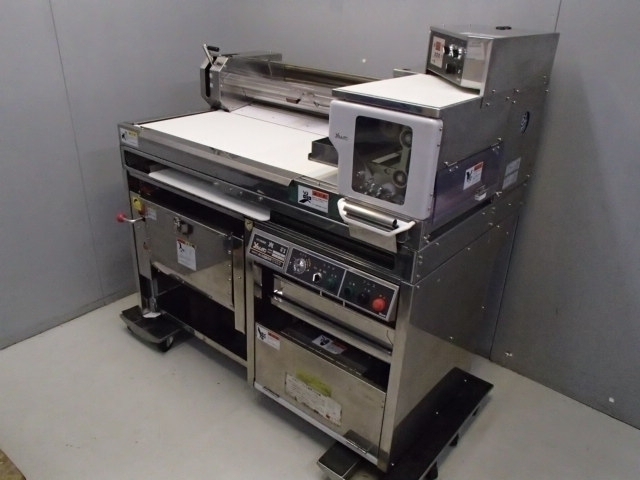 中古品 大和製作所 製麺機 真打 業務用 製麺機器 うどん そば 讃岐 手打ち 自家製 麺 生地 ステンレス 1997年製 練る 延ばす 16904 70441 製麺用品
