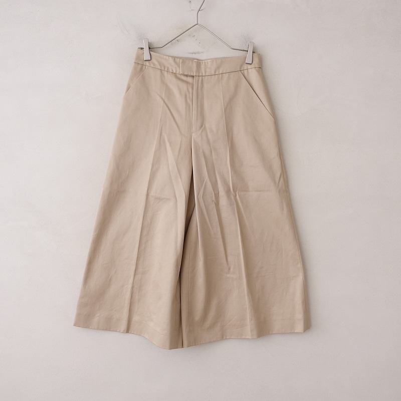ジェイアンドエムデヴィッドソン J&M DAVIDSON *コットンセンタープレスキュロットパンツ*8ボトムス綿(1-2408-219)【31I42】