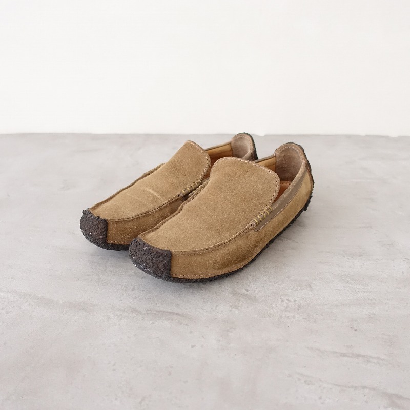 クラークスオリジナルズ Clarks ORIGINALS *Wallabees レザーローファー 5.5/24*ライトブラウンスエード靴(sh88-2408-124)【41I42】