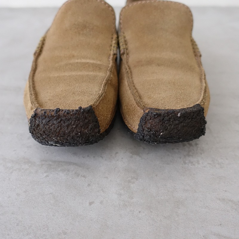 クラークスオリジナルズ Clarks ORIGINALS *Wallabees レザーローファー 5.5/24*ライトブラウンスエード靴(sh88-2408-124)【41I42】