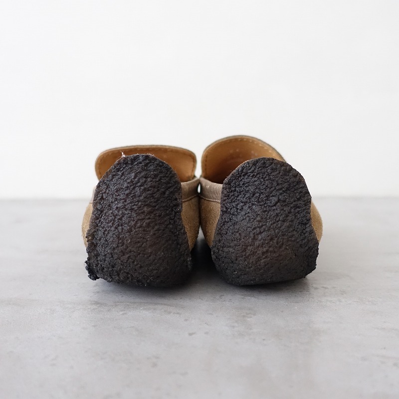 クラークスオリジナルズ Clarks ORIGINALS *Wallabees レザーローファー 5.5/24*ライトブラウンスエード靴(sh88-2408-124)【41I42】
