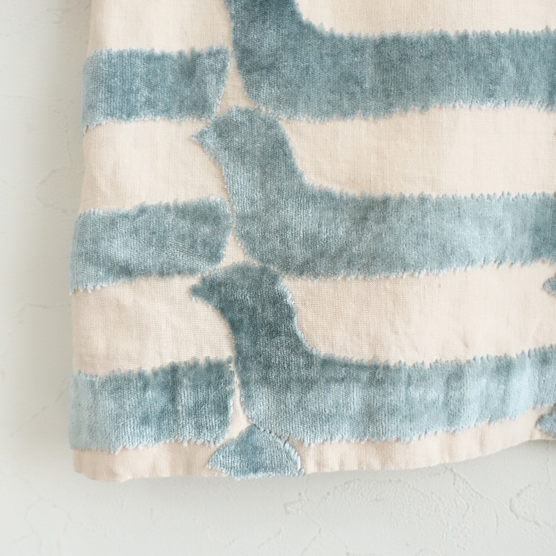 ミナペルホネン mina perhonen *bird boat パイル刺繍スリーブレスドレスワンピース*36ノースリーブ(33-2408-777)【32I42a】