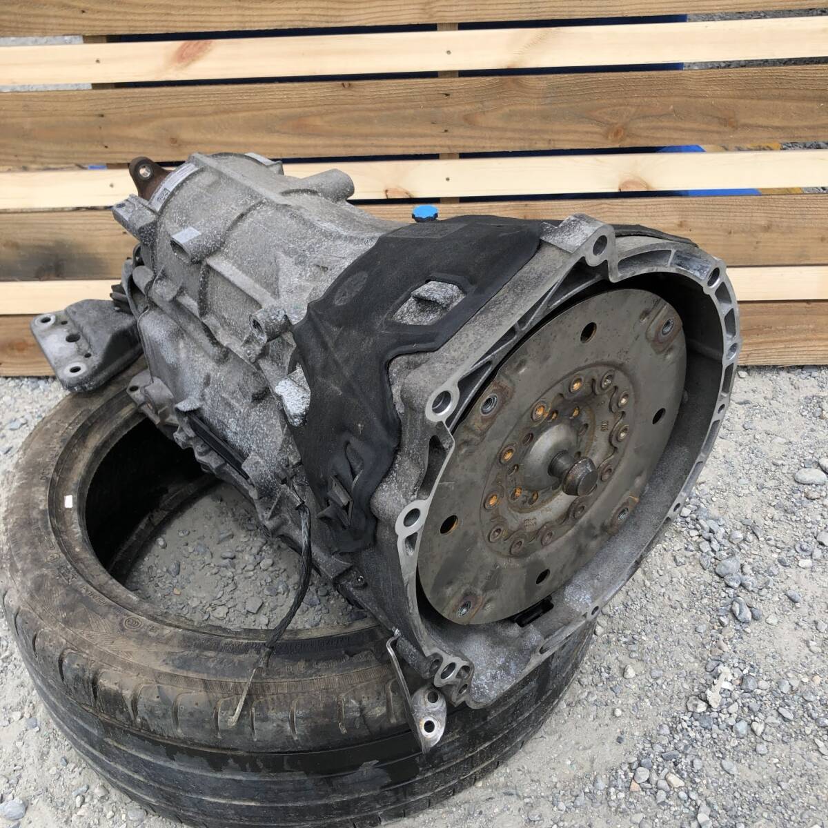 2-40 H25年 F30 F31 BMW320d ブルーPツーリング Ｍスポーツ 3D20 純正 実働品 ミッション AT ターボ ディーゼル N47D20C