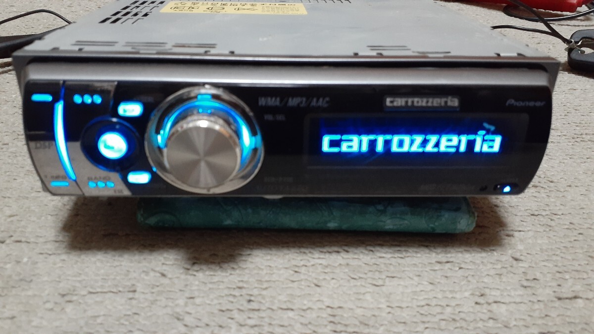 カロッツェリア CD CDデッキ　　 1DIN　deh-p710　高音質　イルミきれい　おまけイロイロユピテル　初期不良対応　説明文読んでください