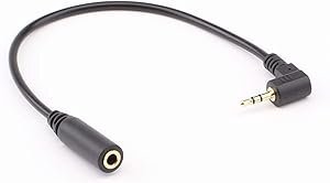 3.5mm 2.5mm изменение кабель 3 высшее стерео (L type штекер ) DD0375