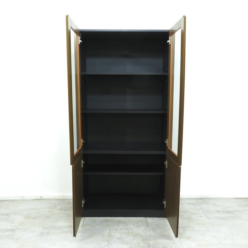 内田洋行 ED-SG 木製 ハイキャビネット ブラウン 役員書庫 内田洋行 ED-SG 木製 ハイキャビネット ブラウン 役員書庫