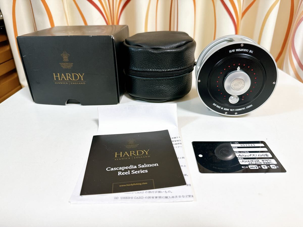 美品 HARDY Cascapedia 10/11 Salmon Reelハーディ カスカ 美品 HARDY Cascapedia 10/11 Salmon Reelハーディ カスカ