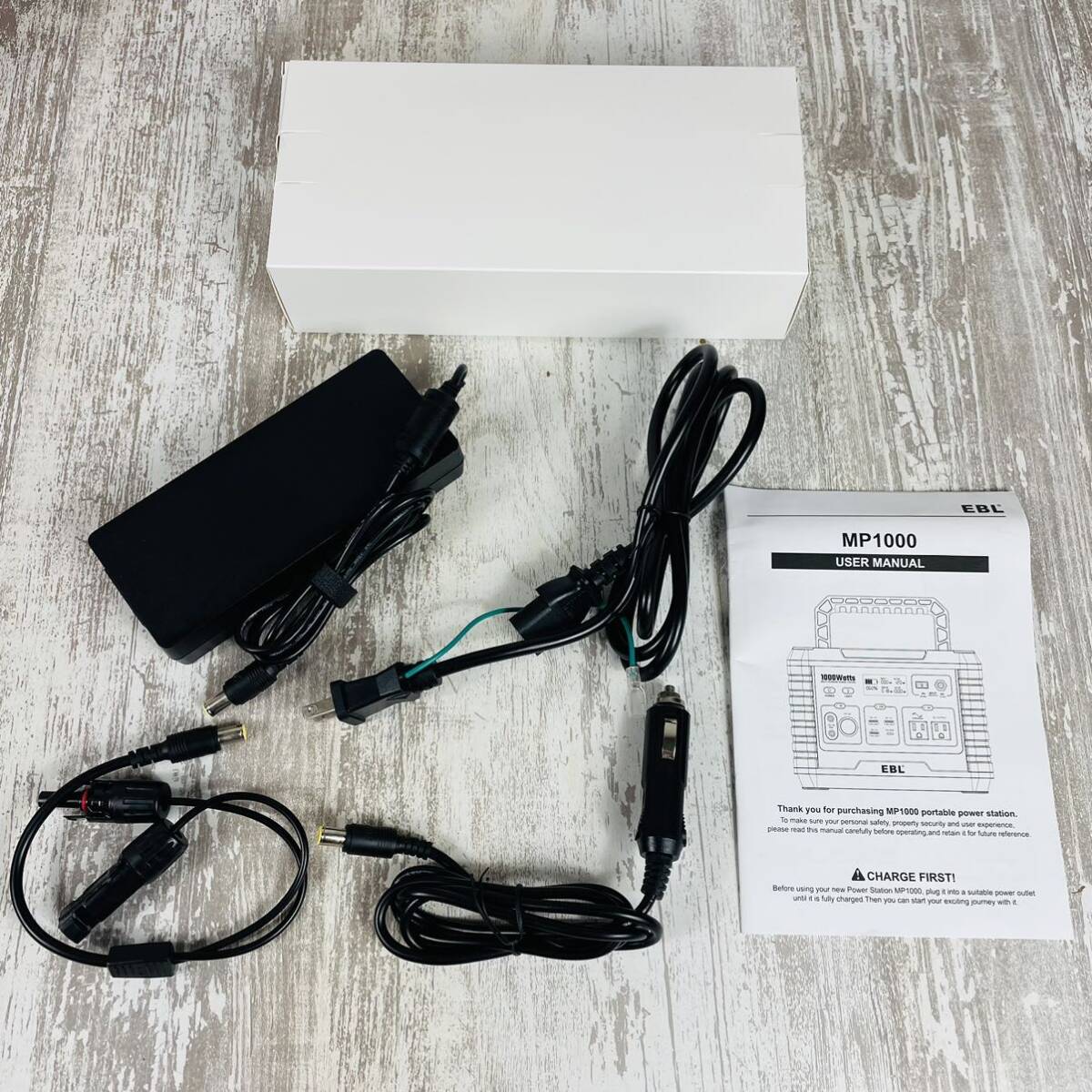 美品】EBL ポータブル電源 1000W 999Wh/270000mAh キャンプ 美品】EBL ポータブル電源 1000W 999Wh/270000mAh キャンプ