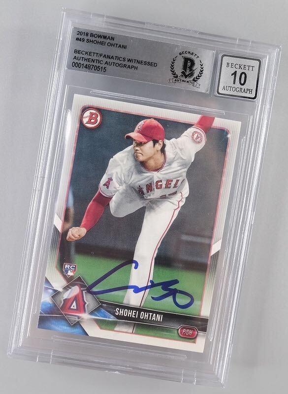 Yahoo!オークション - 【7】【Auto10】大谷翔平 TOPPS 直筆 Yahoo!オークション - 【7】【Auto10】大谷翔平 TOPPS 直筆