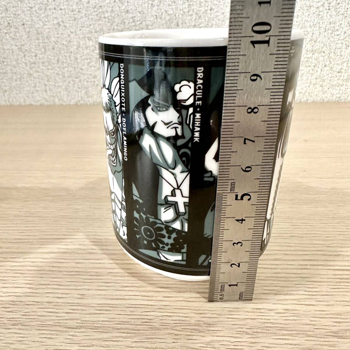 * долгосрочное хранение *ONEPIECE One-piece самый жребий кружка стакан . внизу 7 . море Hankook mi Hawk do фламинго ..moli ставрида японская mbee чёрный . без коробки 