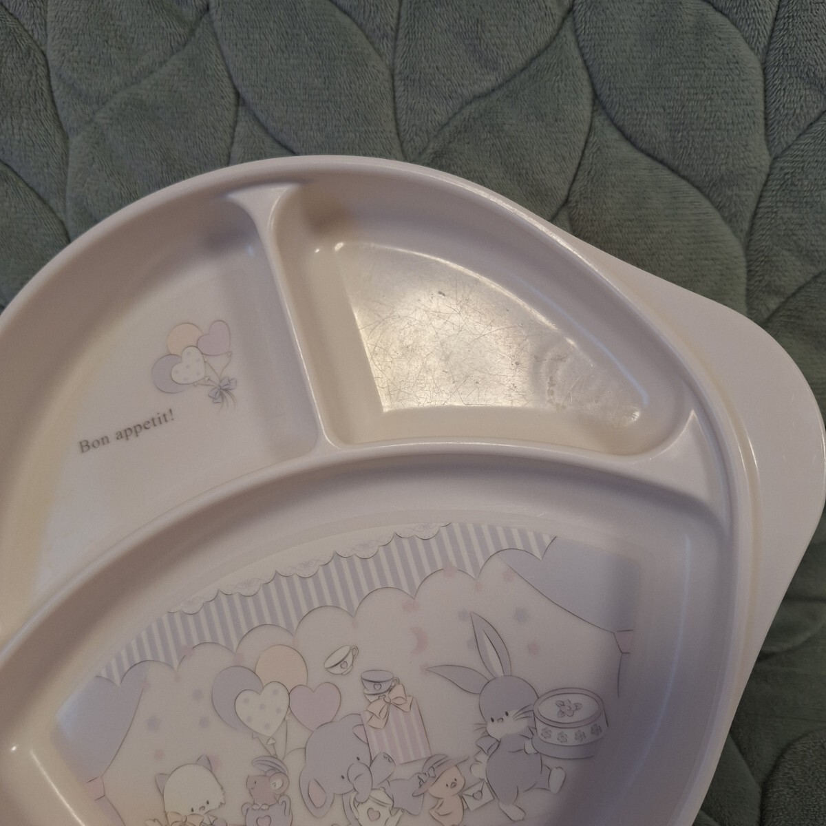 プレート 食器 ベビー食器 子供 子ども ワンプレート 動(dòng)物 かわいい 皿