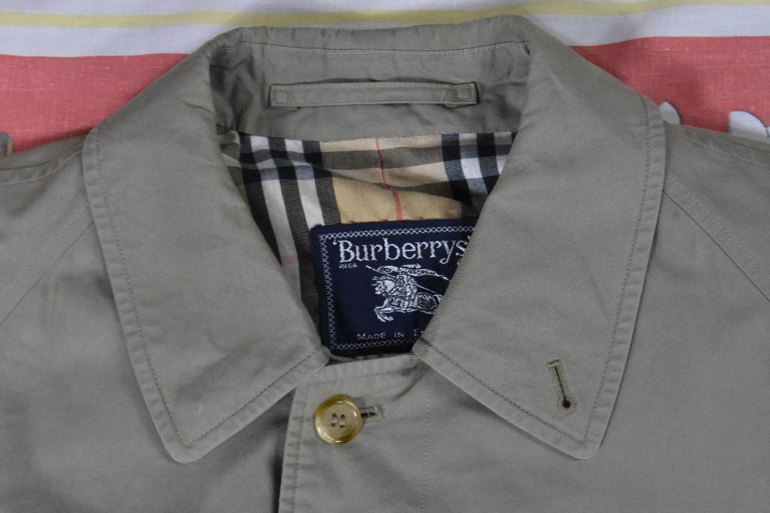バーバリー 英國制 コート 11839 BURBERRY ブラック ブルー 8