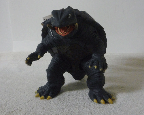 ☆美品☆　ムービーモンスターシリーズ　ガメラ　ソフトビニールフィギュア　バンダイ