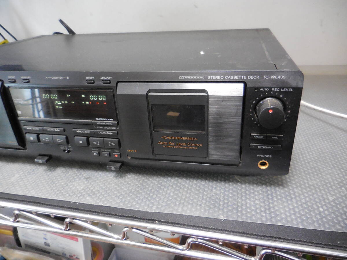 SONY カセットデッキ TC-WE435