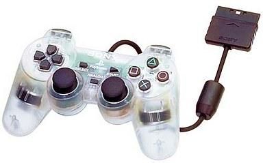 中古PS2ハード アナログコントローラ (DUALSHOCK 2) クリスタル