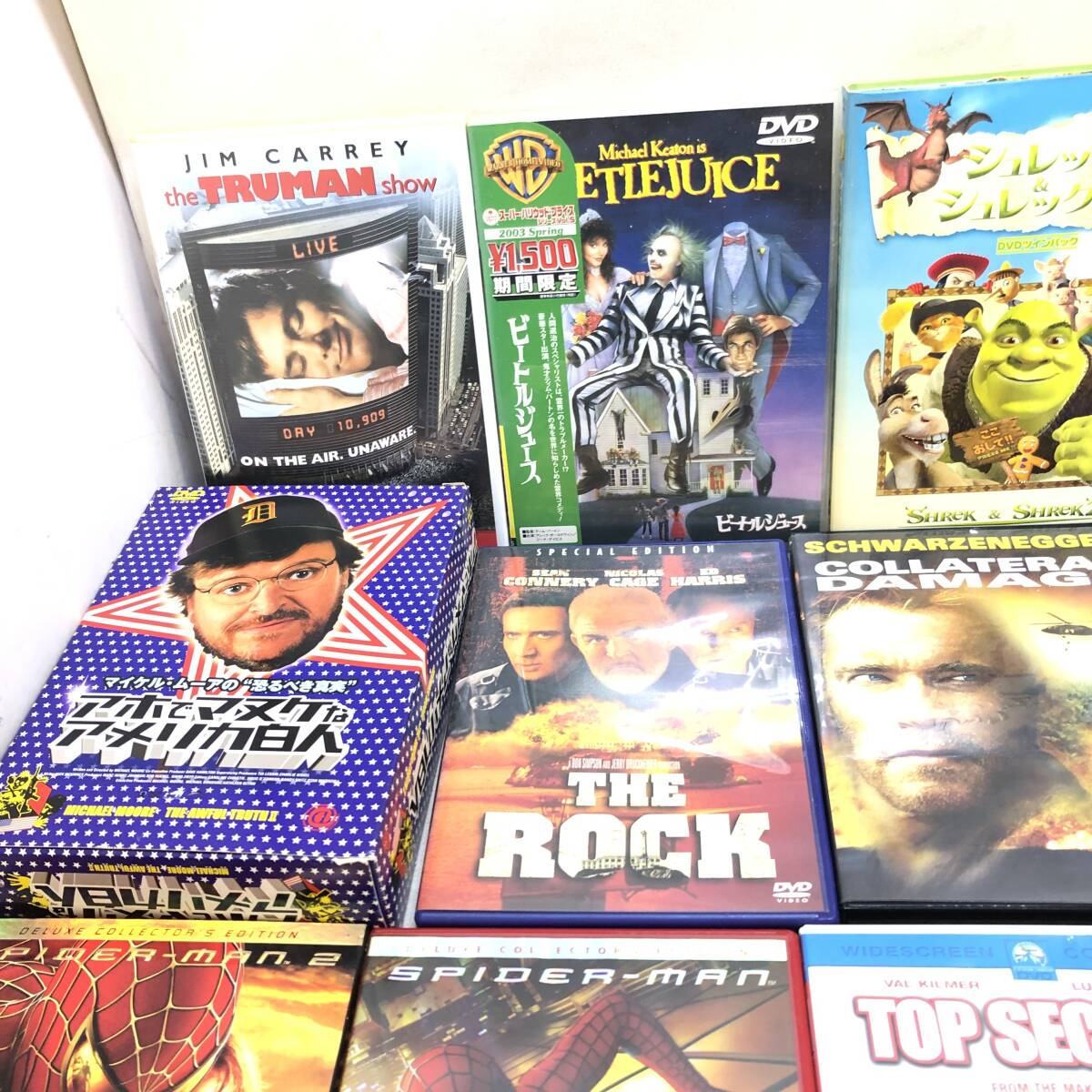 洋画 DVD まとめ売り トゥルーマンショー ビートルジュース 洋画 DVD まとめ売り トゥルーマンショー ビートルジュース