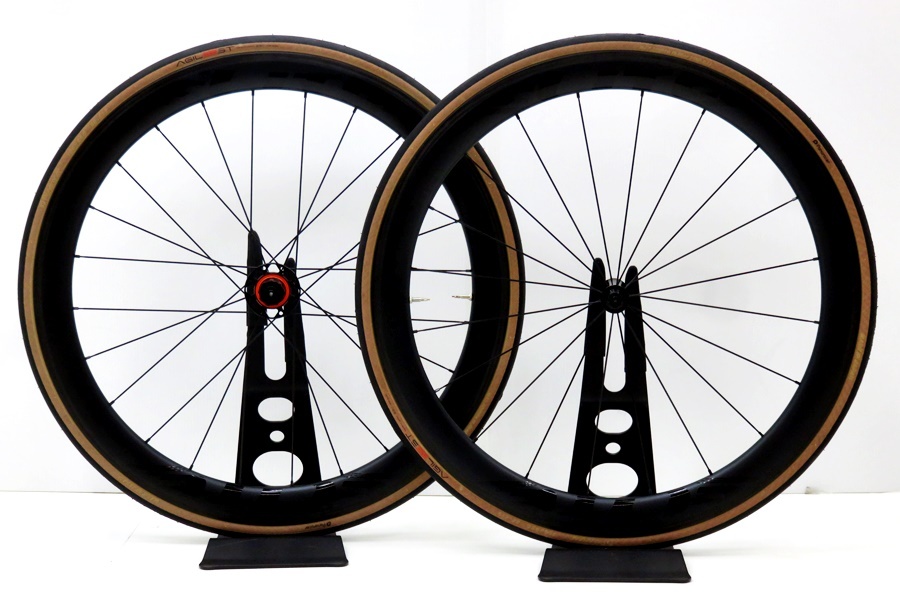 ★★エリートホイール ELITEWHEELS MARVEL 50V ホイール前後セット カーボン 700C 11速 リムブレーキ クリンチャー シマノ