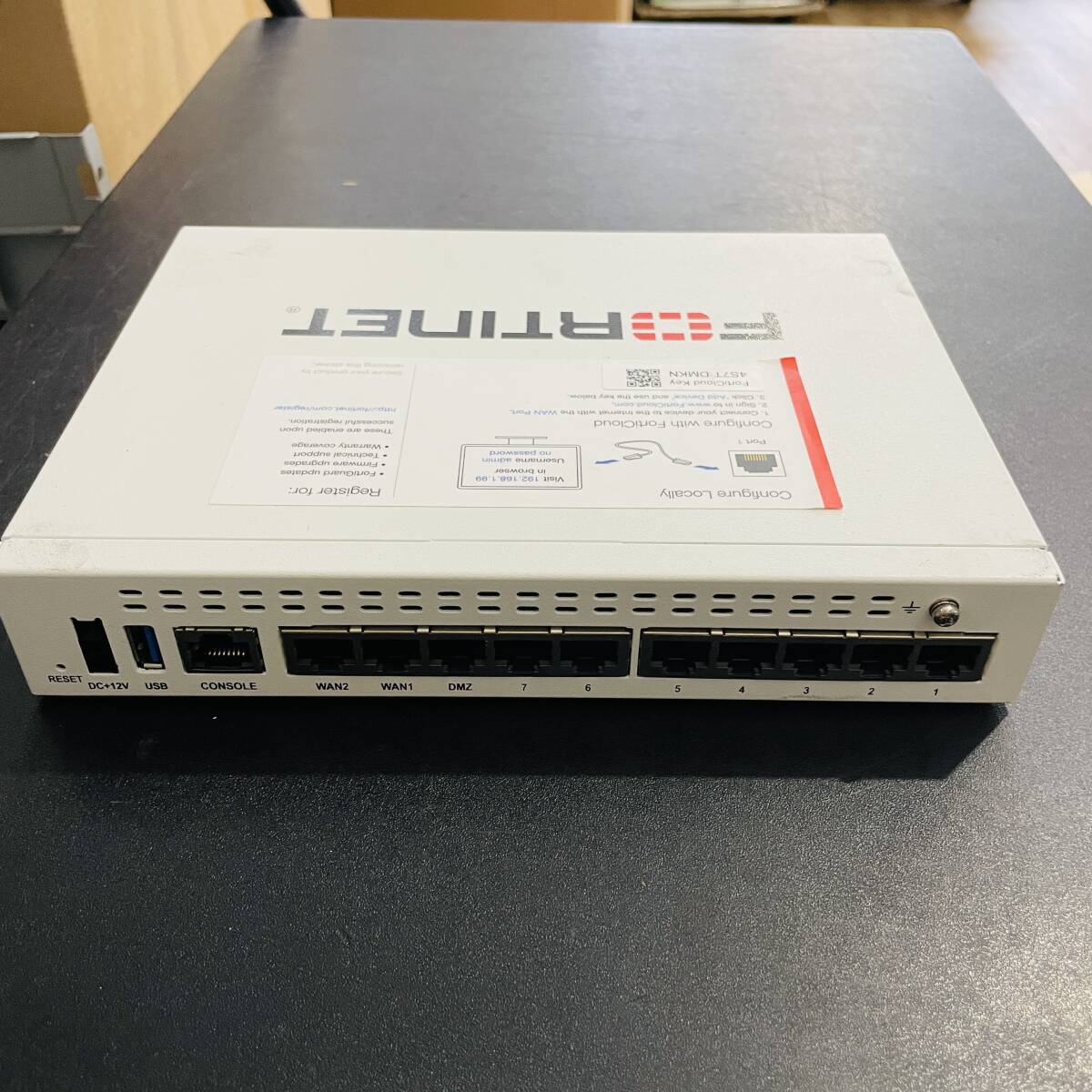 871 通電OK FORTINET FG-60E FortiGate 60E 本体 セキュアSD-WAN 871 通電OK FORTINET FG-60E FortiGate 60E 本体 セキュアSD-WAN