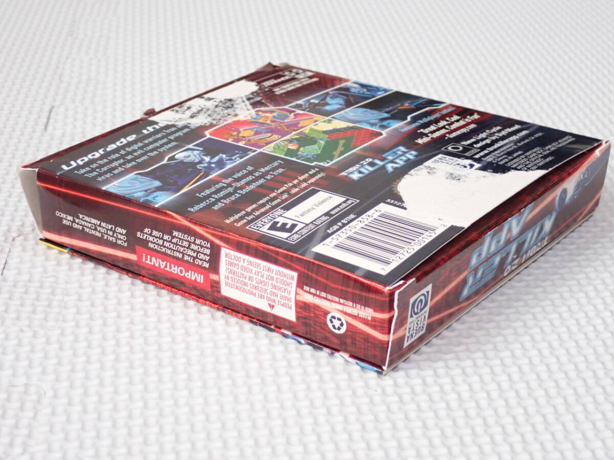 GBA☆TRON 2.0 KILLER APP 海外版 北米版 ポスター付 端子清掃済 GBA☆TRON 2.0 KILLER APP 海外版 北米版 ポスター付 端子清掃済